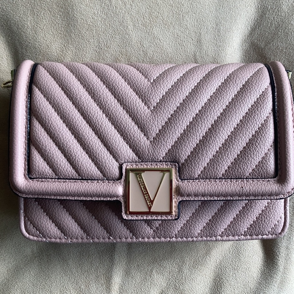 Pink Victoria Mini Clutch with chain bag